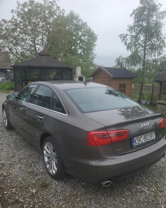 Audi A6 cena 72000 przebieg: 252000, rok produkcji 2014 z Łaskarzew małe 46